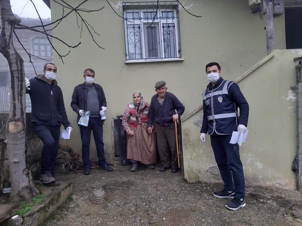 Zaman, Alaçam'da " Vefa Sosyal Destek Grubu " Vatandaşlarımız İçin Sahada İş Başında 