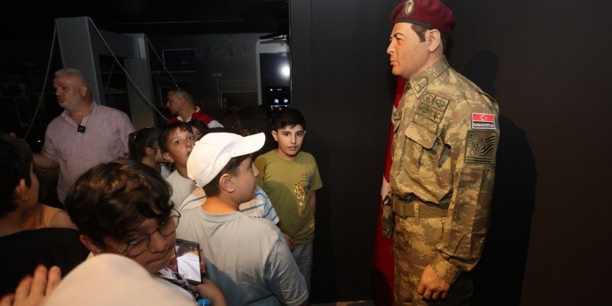 Canik’te "1071’den 15 Temmuz’a Destanlar Müzesi"ne Yoğun İlgi