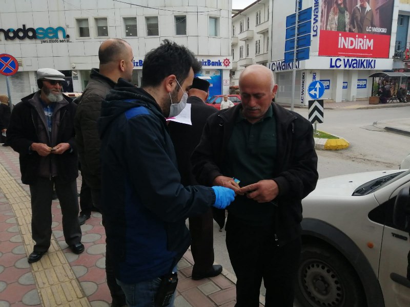 Bafra Polisinin 65 Yaş Üstü Mesaisi