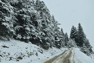 Yakakent de Kar Yüzünü Gösterdi