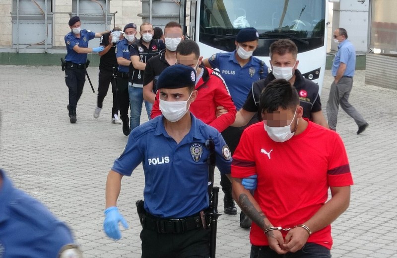 Samsun'da uyuşturucu operasyonunda 26 kişi adliyeye sevk edildi