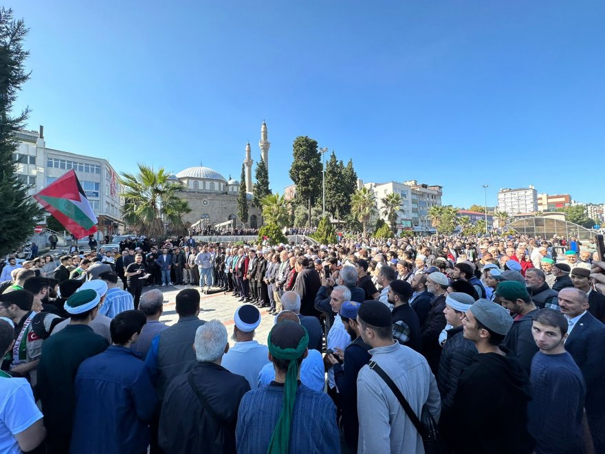 Samsun'dan Filistine Destek 