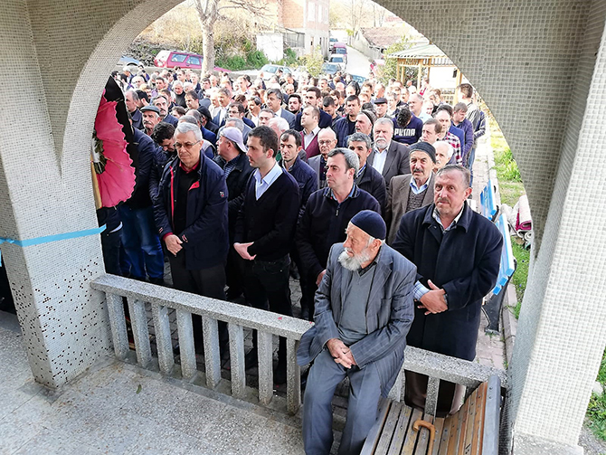 AZİZ ÖZEN SON YOLCULUĞUNA UĞURLANDI Bafra Haber