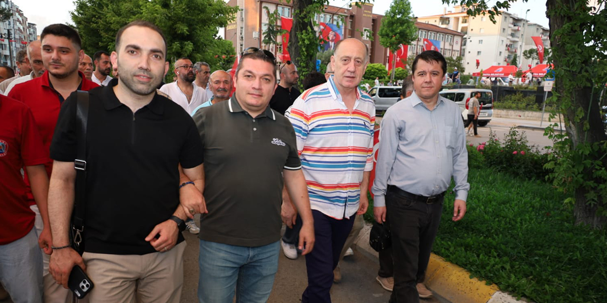Bafra’da 15 Temmuz ruhu meydanlarda yaşatıldı