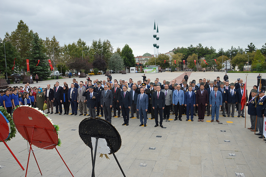 Bafra’da 19 Eylül Gaziler Günü düzenlenen törenle kutlandı