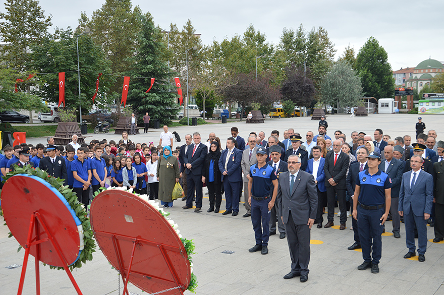 Bafra’da 19 Eylül Gaziler Günü düzenlenen törenle kutlandı Hamit Kılıç