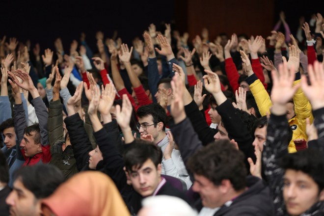 Sosyal Medya Uzmanı Sait Ercan Canik’te Öğrencilerle buluştu