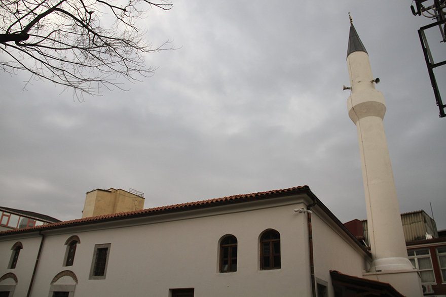 Bafra çarşı camisi dış görünüşü