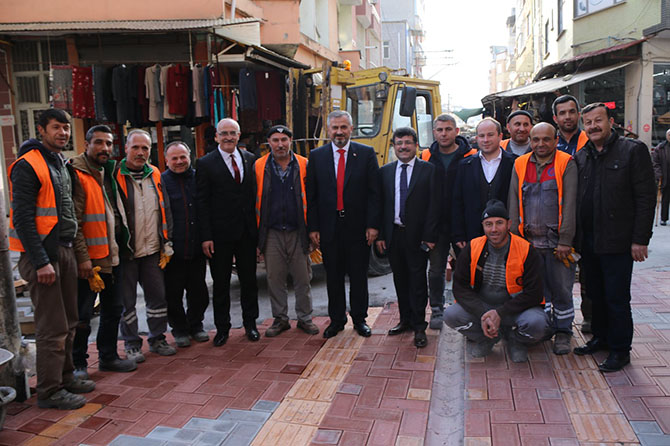 hamit kılıç Çordanoğlu sokakta-Bafrahaber