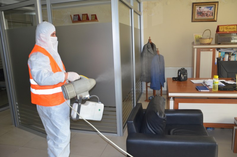 Bafra Belediyesi'nin Korona Virüsü Mücadelesi Devam Ediyor