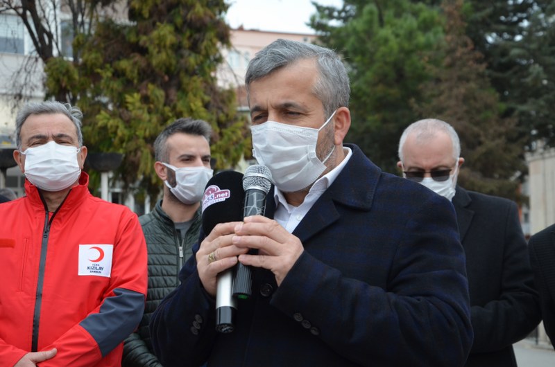 Bafra Diyanet-Sen’den Türk Kızılay’ına Destek