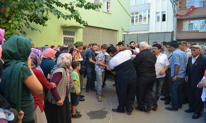 Orçun Yılmaz Baba Evine Getirildi