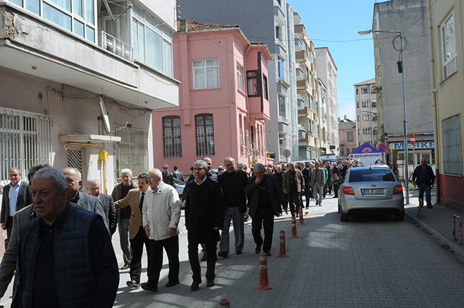 Bünyamin Duran Babası vefat etti bafra Haber