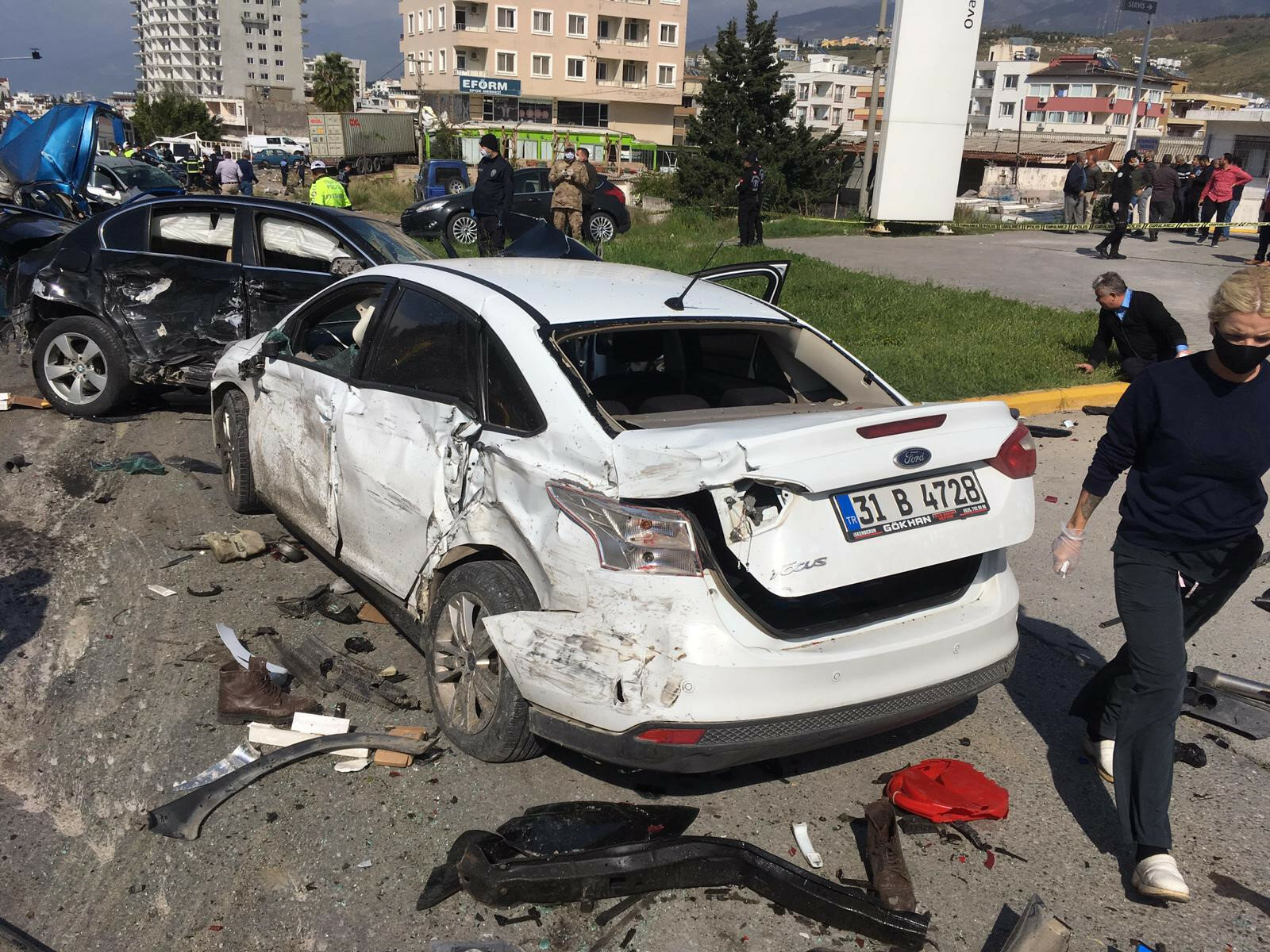 Hatay’da Korkunç Kaza !