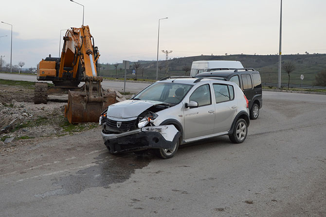 Havza'da Trafik Kazası 2 Yaralı-havza haber