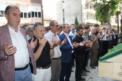 Bafrasporlu Ahmet Hoca ebediyete uğurlandı