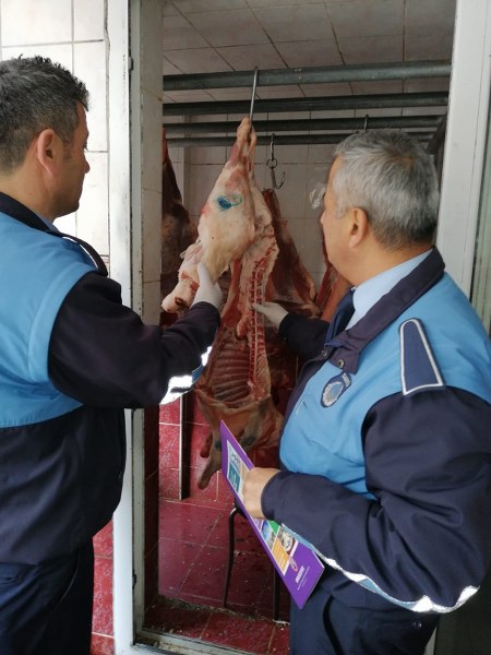 ZABITA MÜDÜRLÜĞÜNDEN KASAP DENETİMLERİ