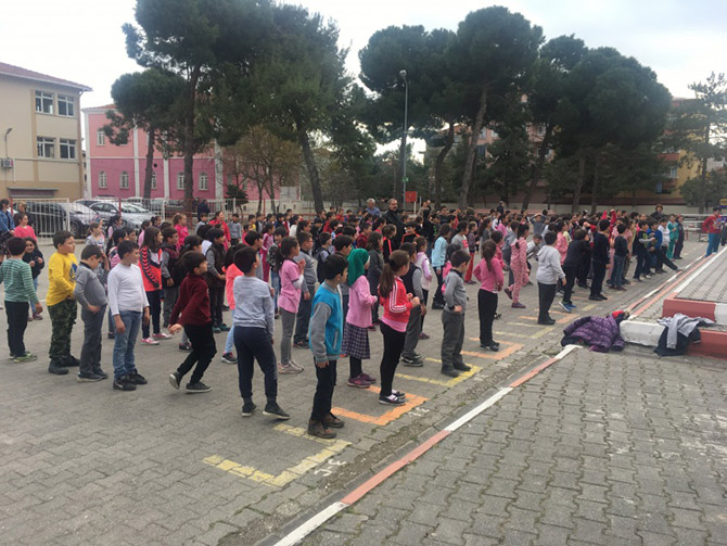 Kızılırmak İlkokulunda Sağlıklı Yaşam Etkinlikleri Bafra Haber