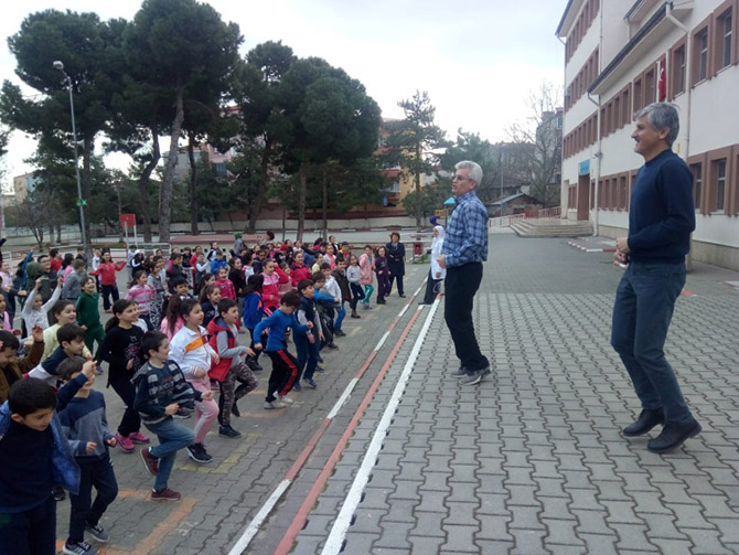 Kızılırmak İlkokulunda Sağlıklı Yaşam Etkinlikleri Bafra Haber