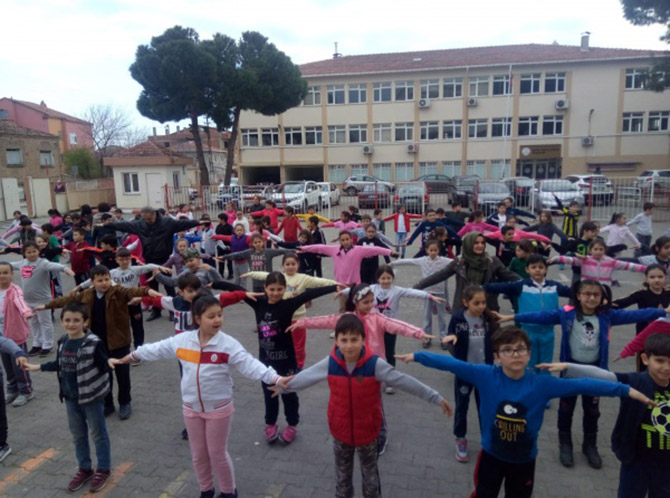 Kızılırmak İlkokulunda Sağlıklı Yaşam Etkinlikleri Bafra Haber