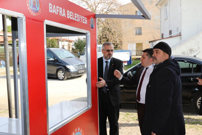 Bafra Belediyesi Üretiyor, Tasarruf Sağlıyor