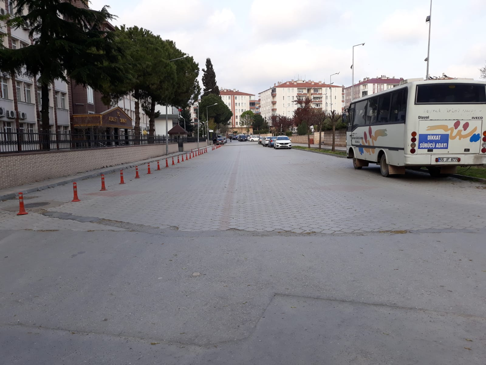 Bafra'da Sokağa Çıkma Yasağı Sonrası