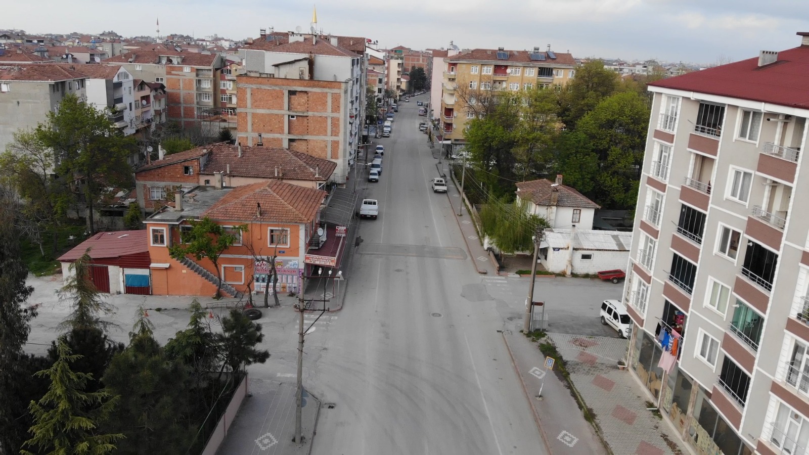 Bafra'da Sokaklar Bomboş Kald