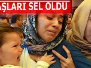 Şehide gözü yaşlı veda