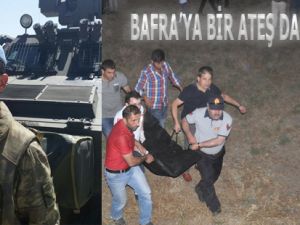 Bafra'ya bir ateş daha düştü