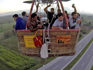 Bafra'da Balon gezileri