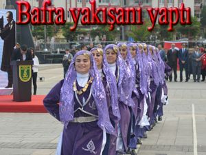 Bafra Cumhuriyeti böyle kutladı.