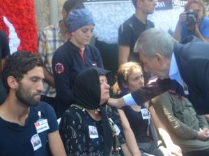 Bafra Şehidini Yolcu Etti