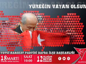 MHP BAFRA İLÇE BAŞKANLIĞI KONGREYE DAVET