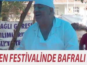 DİKMEN FESTİVALİNDE BAFRALI AŞCI