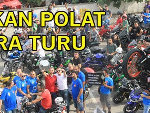 Bafra'da Birkan Polat'ın Motosiklet Gösterisi