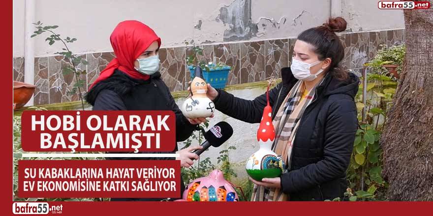 Pandemi Sürecini fırsata çeviren ev hanımı ev ekonomisine katkıda bulunuyor