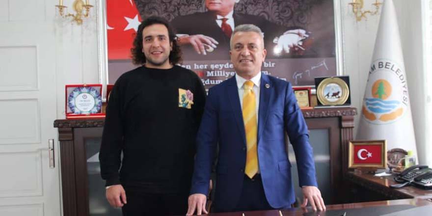 MasterChef Barbaros’tan Başkan Acar’a teşekkür ziyareti