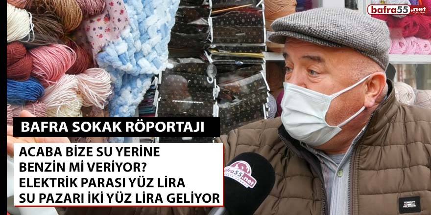 Bafra halkına sorduk bizi yönetenleri tanıyormusunuz?