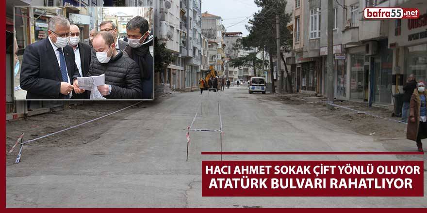 Hacı Ahmet Sokak yenileniyor