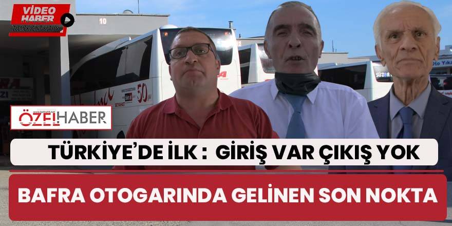 Türkiye’de bir ilk giriş var çıkış yok