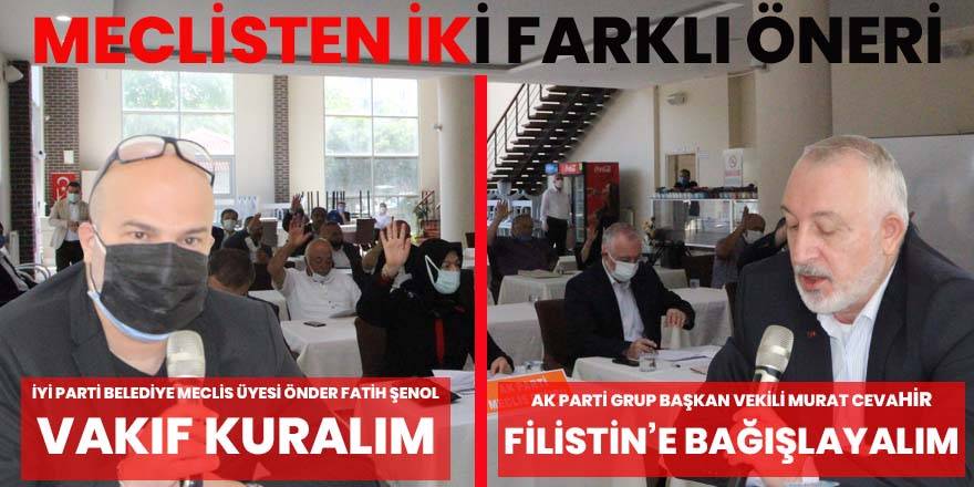 Meclisten İki farklı öneri