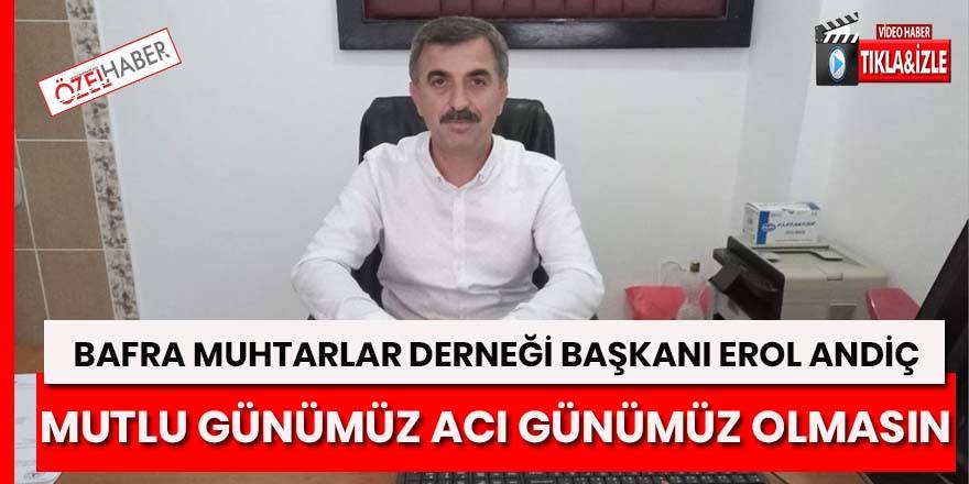 Mutlu günümüz, acı günümüze dönüşmesin