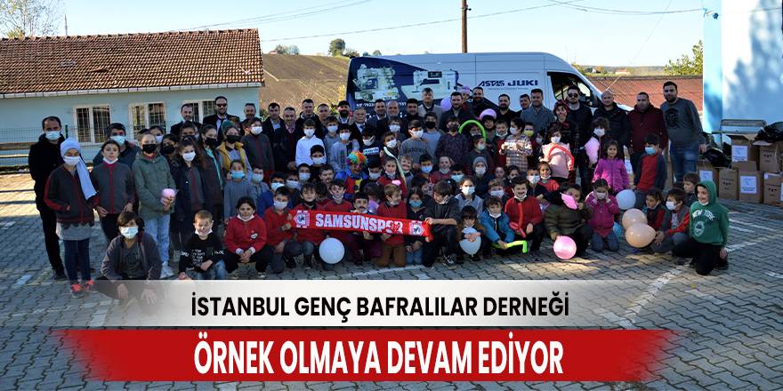 İstanbul genç bafralılar derneği Örnek olmaya devam ediyor