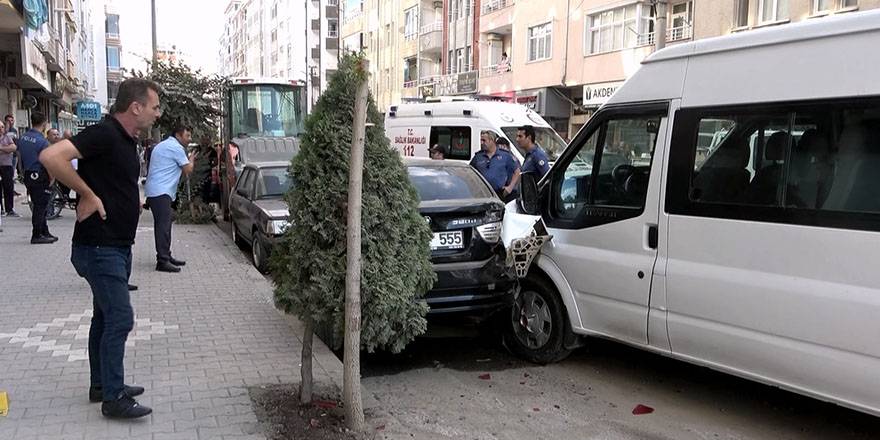 Bafra'da okul serviscileri arasında silahlı çatışma 1 yaralı