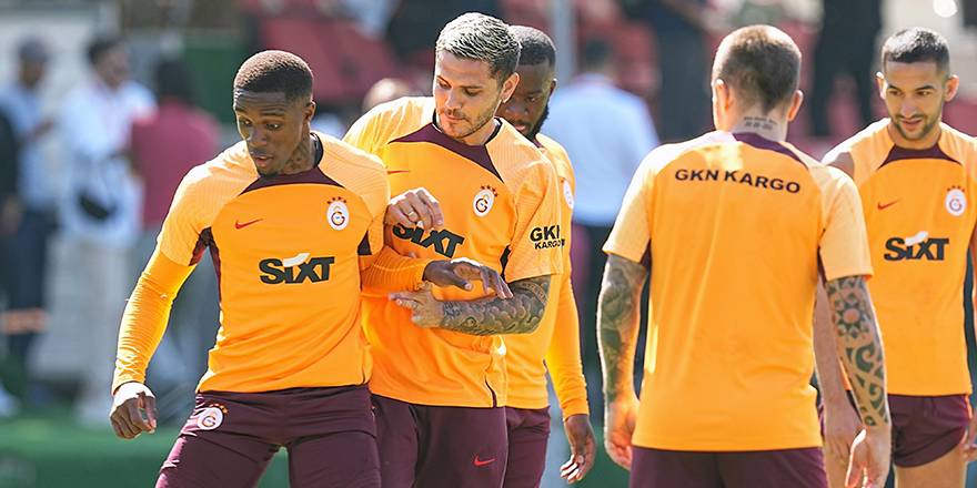 Galatasaray Samsunspor maçına hazırlanıyor