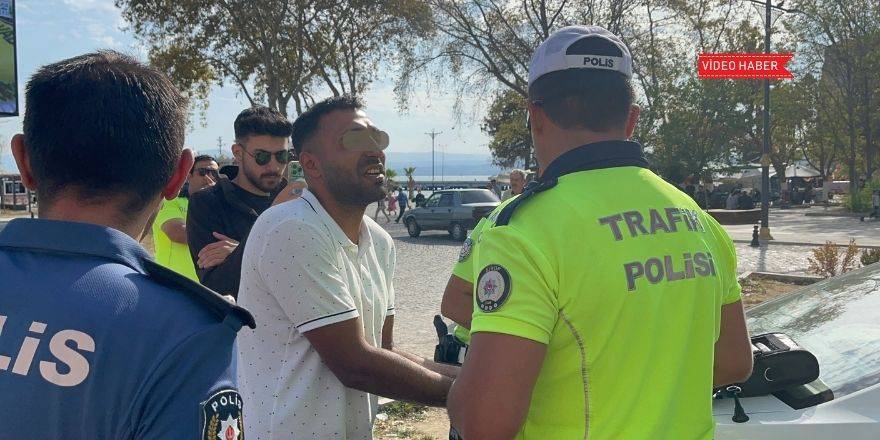 Alkollü sürücü polisleri çileden çıkardı