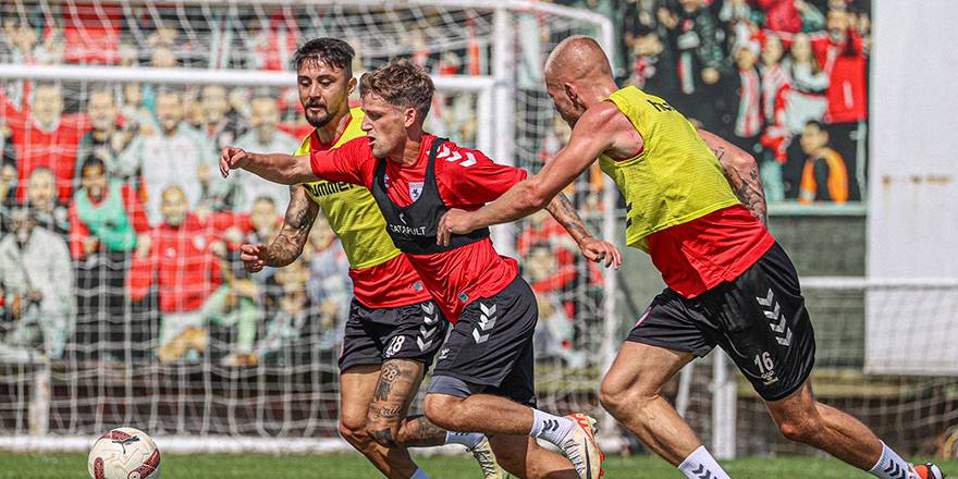 Samsunspor Antalyaspor maçı hazırlıklarını sürdürüyor