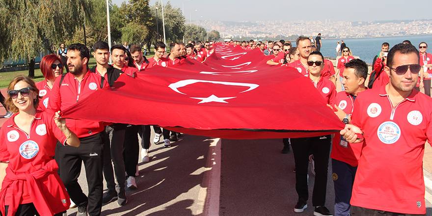 Türkiye'de ilk defa düzenlenen "100. Yıl Adalet Spor Oyunları" Samsun'da sona erdi