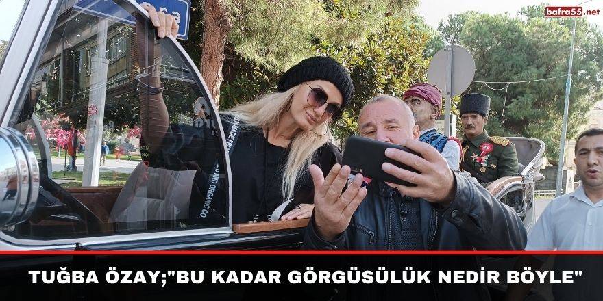 Tuğba Özay;"Bu kadar görgüsülük nedir böyle"