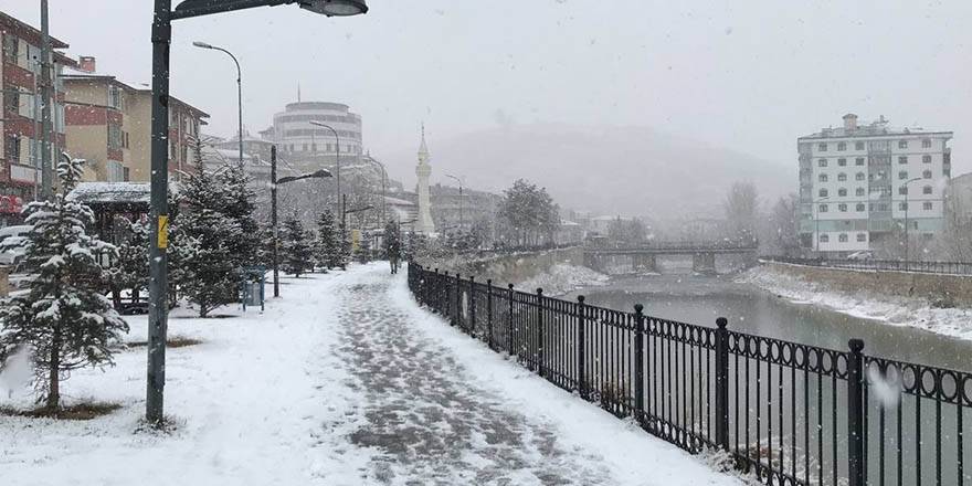 Bayburt'ta beyaz sevinci